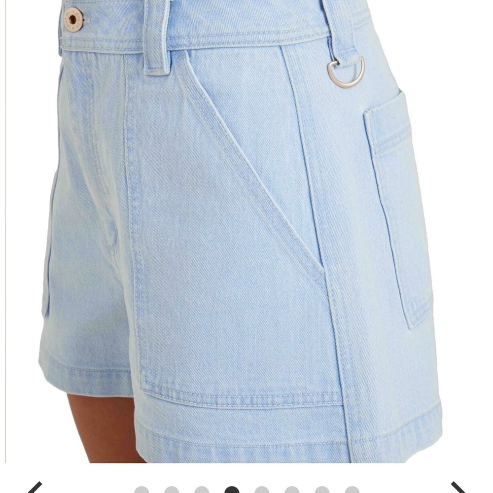 Roark High Waisted Jean Shorts with Stretch